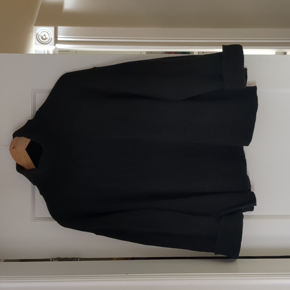 Oversized Gap Black Cotton Sweater